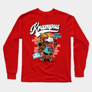 Krampus Spirit Animal Long Sleeve T-Shirt